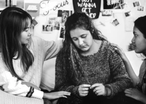 teenage-girls-consoling-their-depressed-crying-troubled-friend